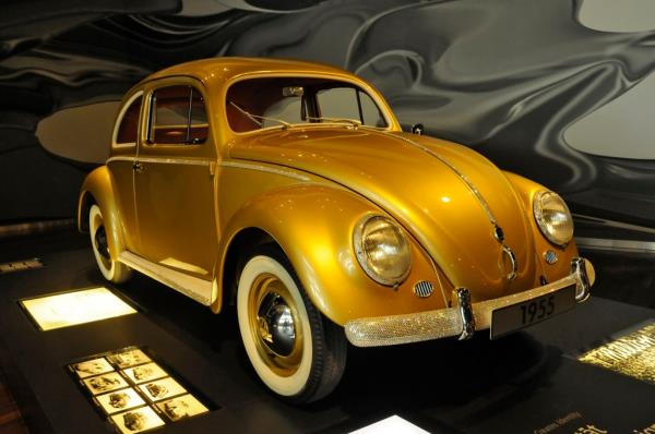 1955 Beetle on display at the Autostadt