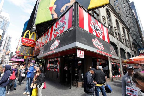 TGI Fridays in Times Square