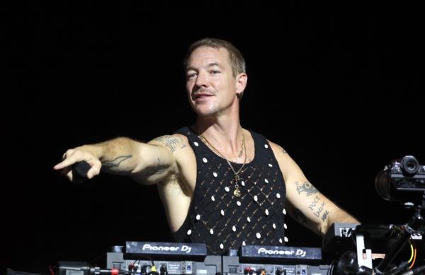 Diplo performs o<em></em>nstage during the performance at Copacabana beach on May 4, 2024.