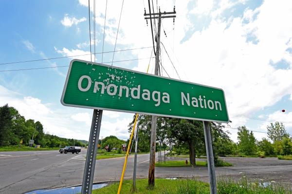 Route 46 sign in central New York.