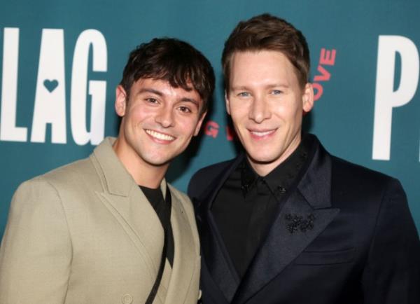 Tom Daley and husband Dustin Lance Black 