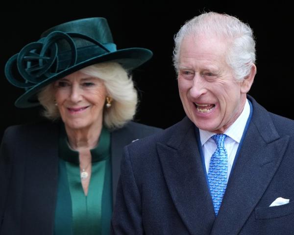 During the service, both Charles and Camilla sat separately from other members of the family in an effort to remain healthy and safe. 