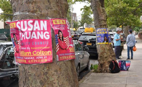 Tan accused LaBella of “dividing the party” and helping Zhuang get elected.