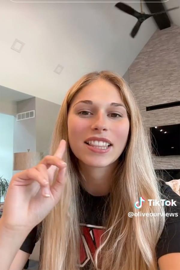 Krolczyk said she's expressing and standing up for her and other student's right to free speech on campus by posting the TikTok.