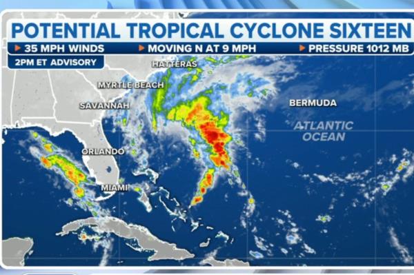 Storm map