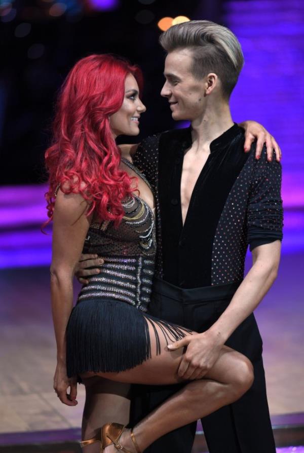 Joe Sugg and Dianne Buswell. 