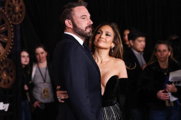 Ben Affleck and Jennifer Lopez.