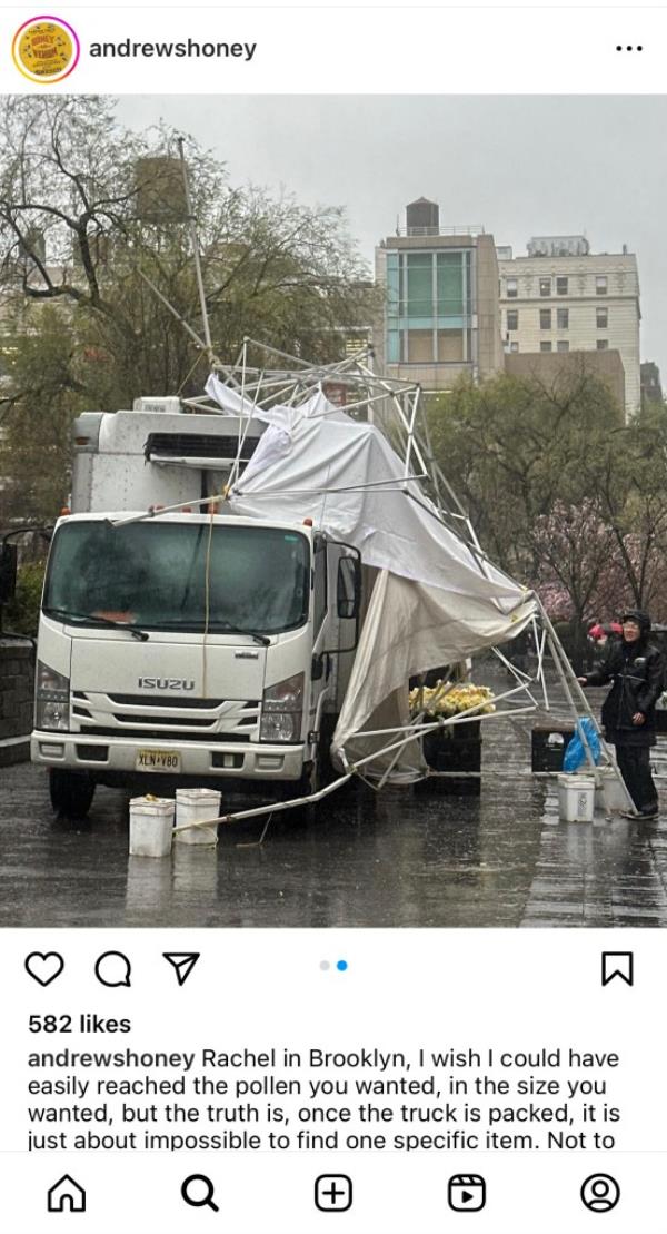 tent destroyed from heavy winds and rain