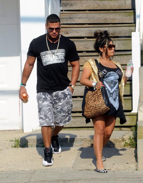 Ro<em></em>nnie Ortiz-Magro and Nicole Snooki Polizzi