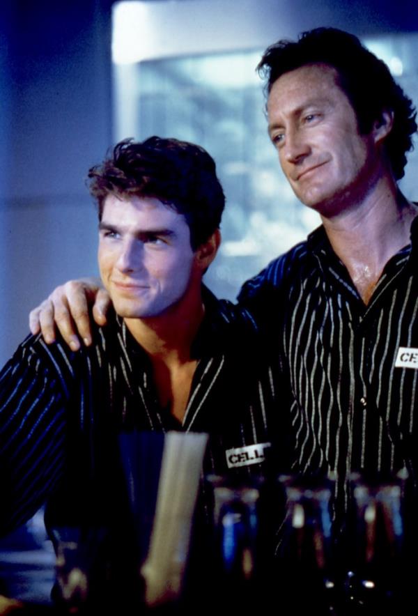 Tom Cruise and Bryan Brown in 