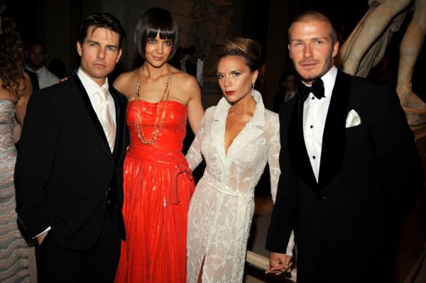 Cruise, Kate Moss, and David Beckham