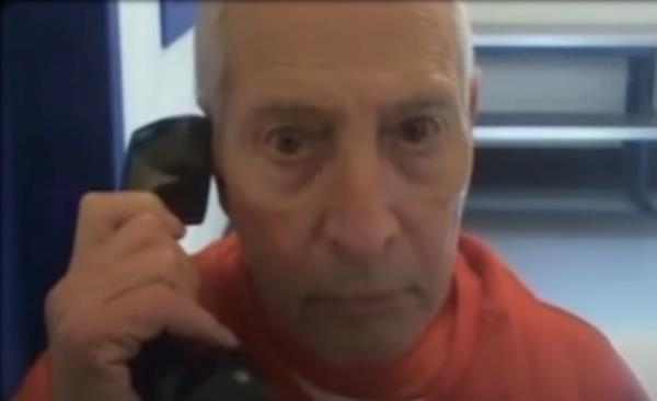 Robert Durst on the phone