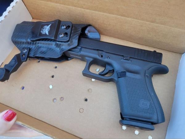 Gun used in accidental shooting