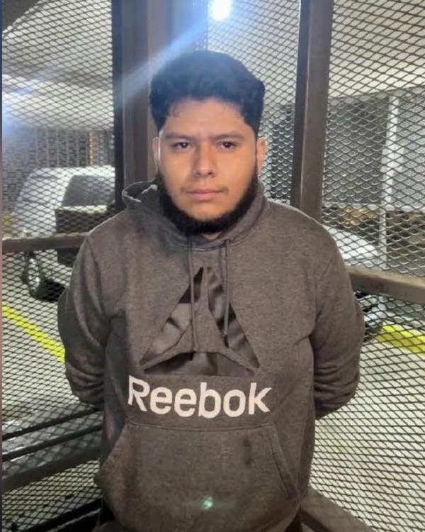 Rafael Govea Romero, a suspect arrested in co<em></em>nnection with the murder of Cheerleader Lizbeth Medina, is seen in an image released by the Edna Texas Police Department</p>

<p>　　