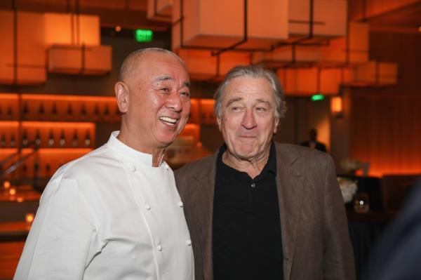 Chef Nobu Matsuhisa founded the Nobu Malibu with long-time customer turned friend Robert De Niro.