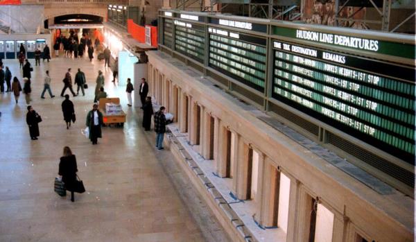 MTA : New Departure Board at Grand Central  Station.  