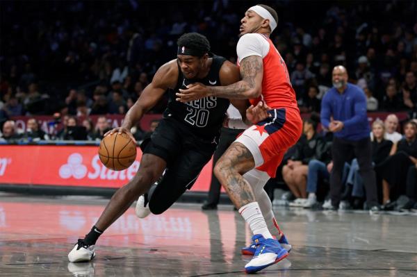 Day'Ron Sharpe has recorded three double-doubles through the opening quarter of the Nets' season.