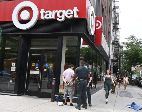 Arrest outside of Target