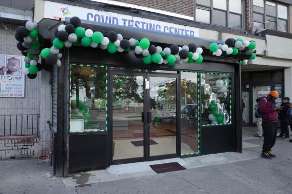 An illegal pot shop has opened on 80th Road and Queens Boulevard