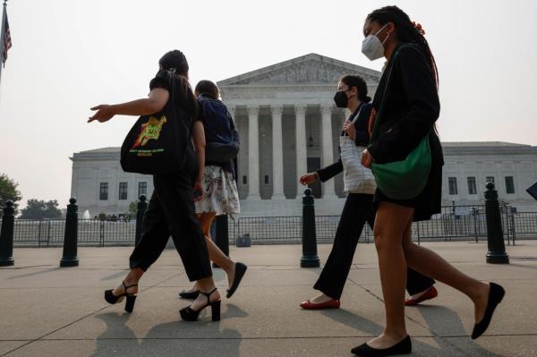 The Supreme Court building in Washington.