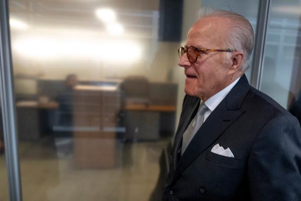 James Biden, brother of President Joe Biden, arrives for a private interview with House Republicans at Thomas P. O'Neill House Office Building on Capitol Hill in Washington, Wednesday, Feb. 21, 2024.