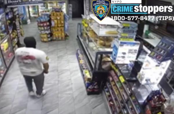 NYPD footage shows two of the suspects believed to be involved in the shooting death of Staten Island deli worker Bassam Khateeb, 35.