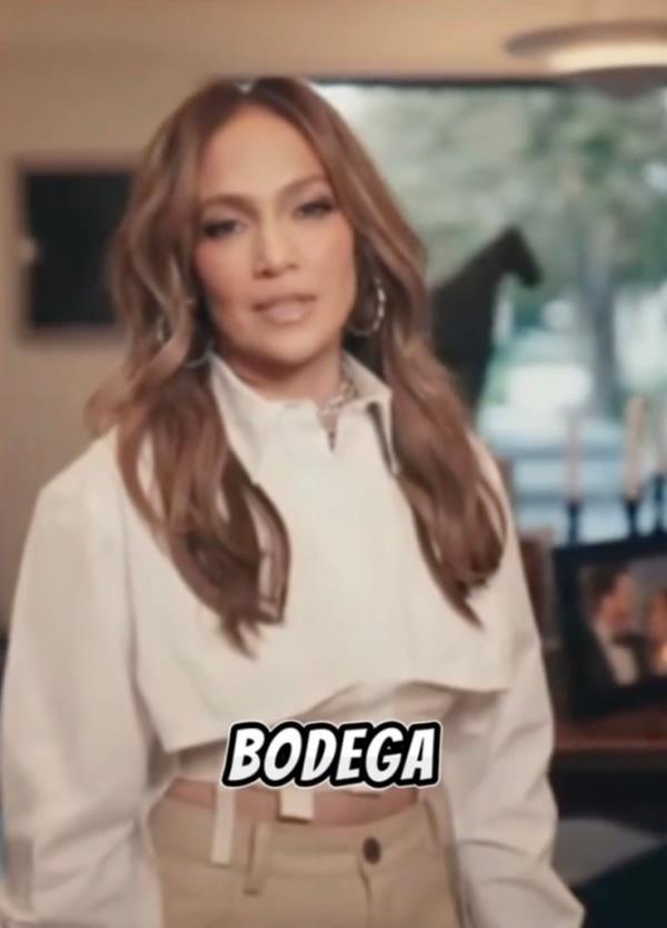 Jennifer Lopez. 