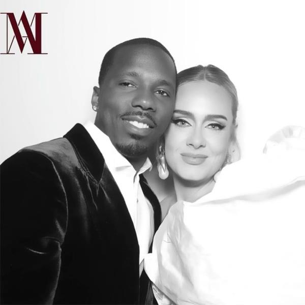 Rich Paul and Adele  