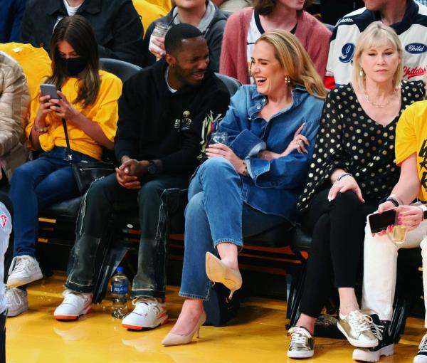 Rich Paul and Adele  