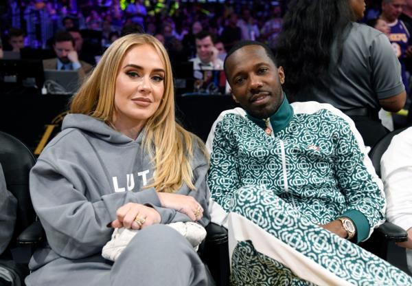 Rich Paul and Adele  