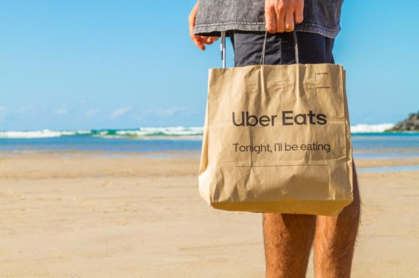 Uber Eats bag