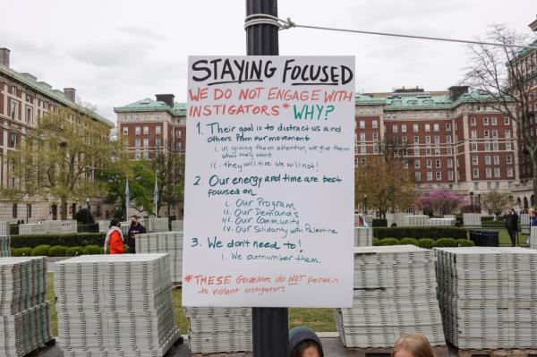 Columbia protesters