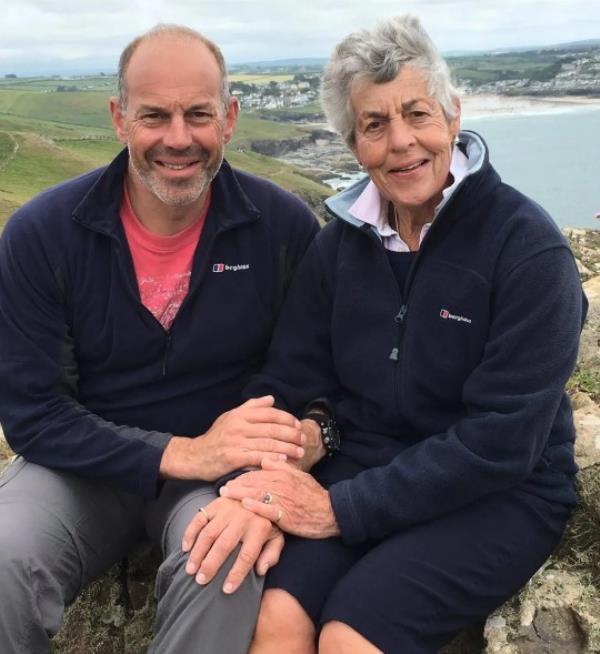 Phil Spencer and his mum