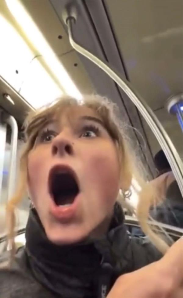 Paris straphanger reacts to antisemitic chants on metro