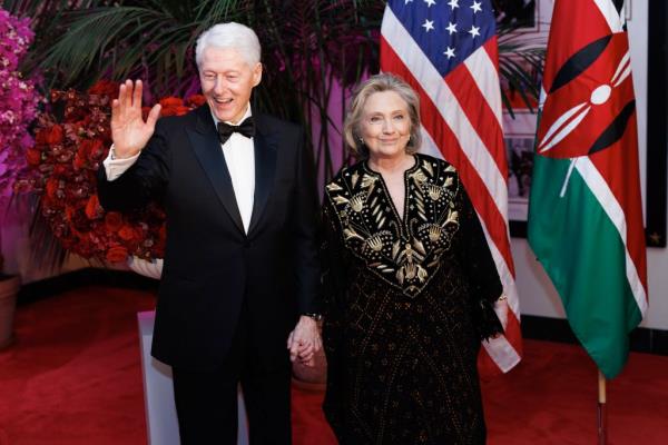 Bill and Hillary Clinton