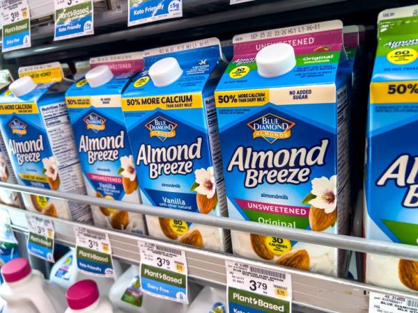 California lawmakers are proposing a ban on calling nut-ba<em></em>sed milk products like almond milk, er, milk.