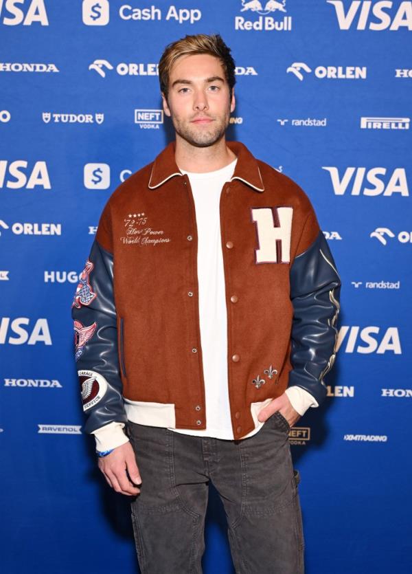 LAS VEGAS, NEVADA - FEBRUARY 08: Austin North attends the Visa Cash App RB Formula One Team 2024 Livery Reveal on February 08, 2024 in Las Vegas, Nevada. (Photo by Daniel Boczarski/Getty Images for Cash App)