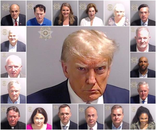 Do<em></em>nald Trump mug shot