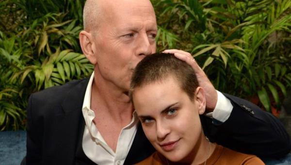 Bruce Willis and daughter Tallulah Willis