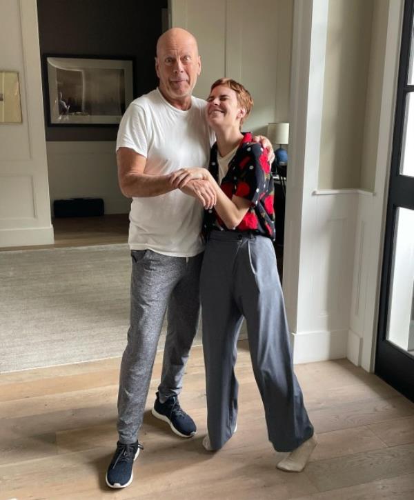 Bruce Willis and daughter Tallulah Willis