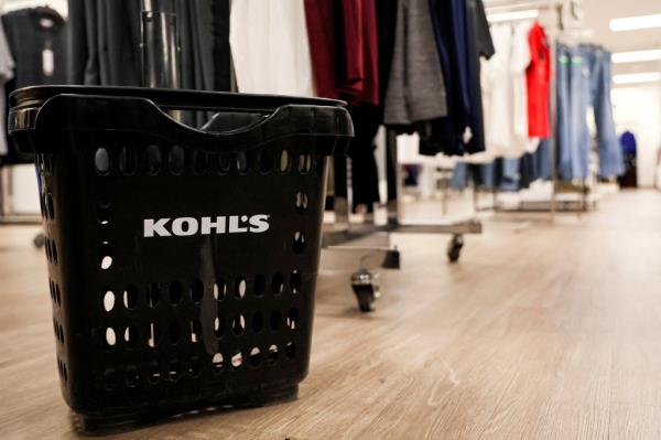 Kohl's shopping basket.