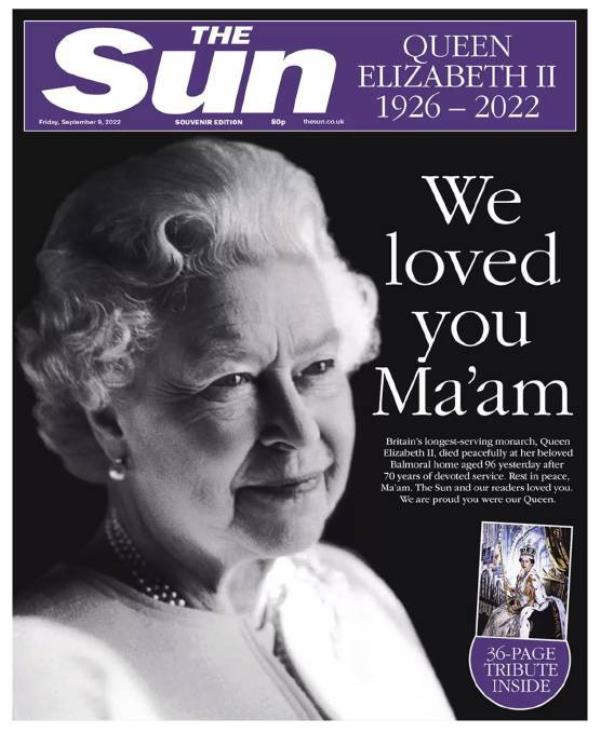 media reporting of queen's death