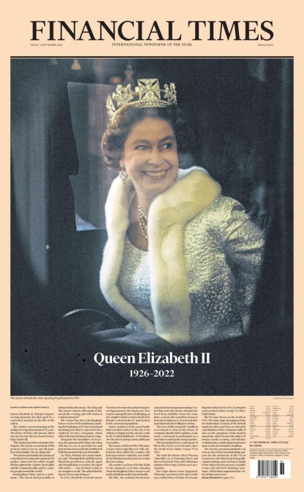 How the media respo<em></em>nded to the Queen's death. Newspaper front pages from around the world and broadcast announcements