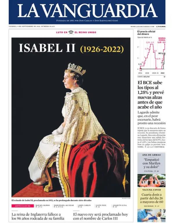 How the media respo<em></em>nded to the Queen's death. Newspaper front pages from around the world and broadcast announcements