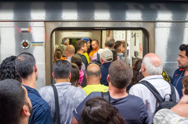 The New York City subway has reached recent benchmarks in ridership.