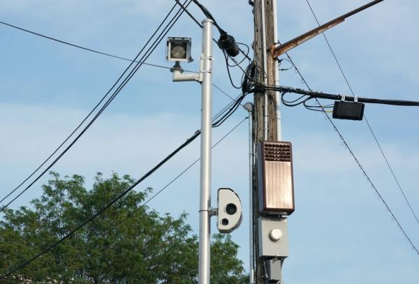 Speed camera in the Bronx