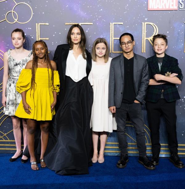 Angelina Jolie revealed Tuesday that she doesn't have much of social life anymore and that her six kids are really her o<em></em>nly friends. 