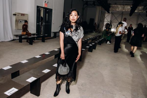 Awkwafina attends Phillip Lim's NYFW show.