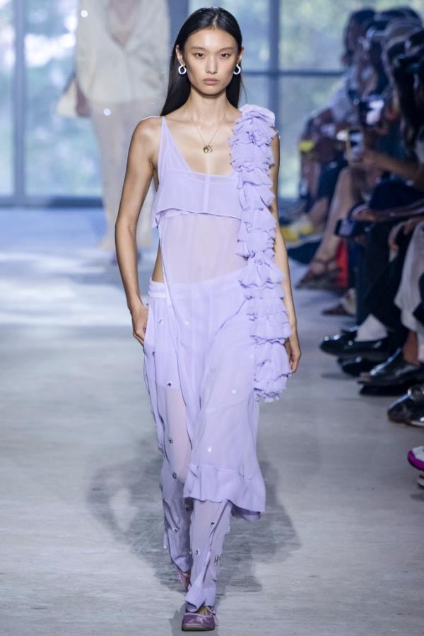 A runway look from Phillip Lim's NYFW show on Sunday.