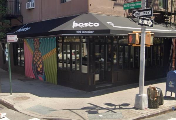 Bosco on Bleeker in Greenwich Village.